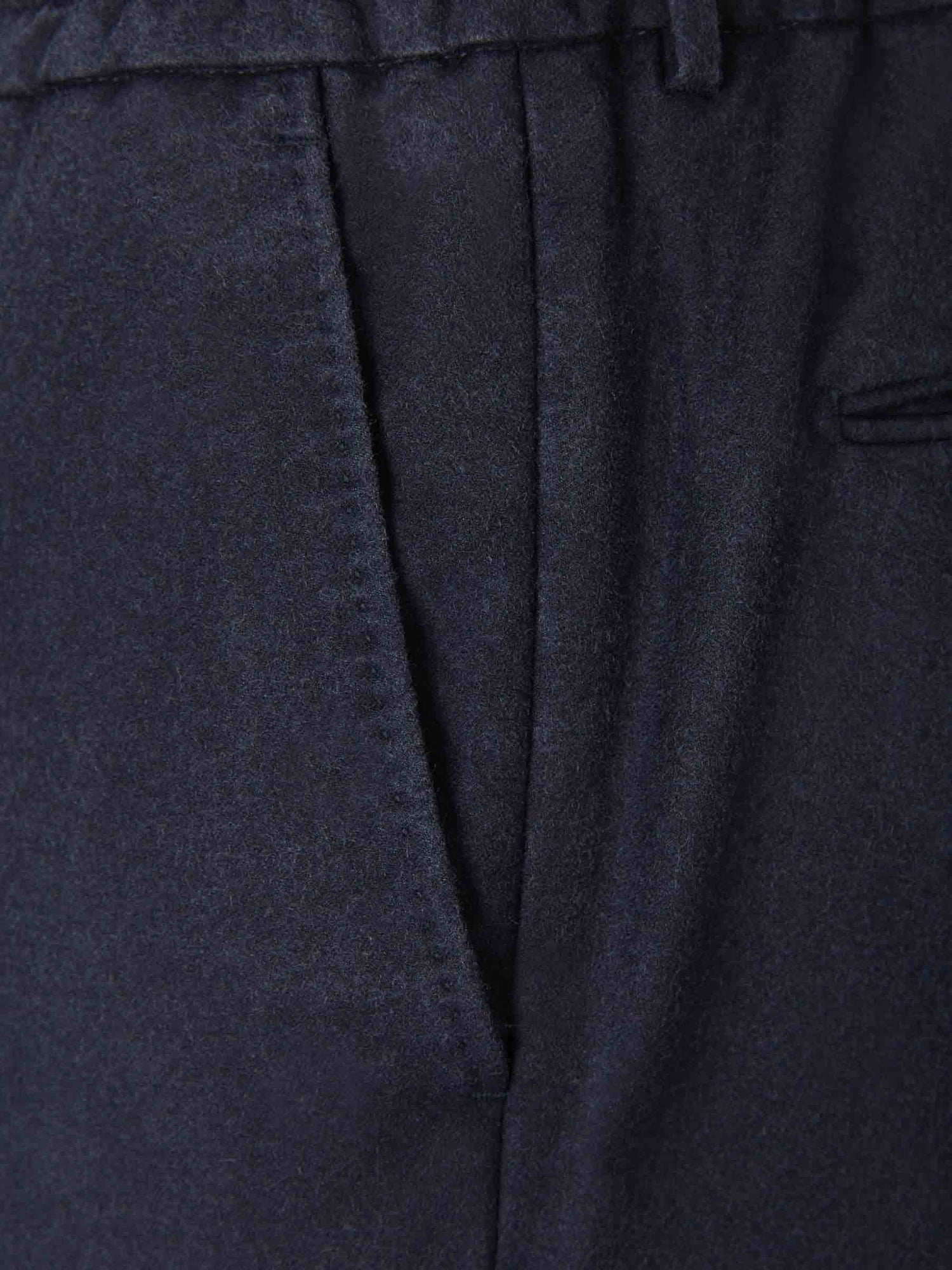 Outlet online Santa Eulalia Hombre Pantalones Clásicos Lana color Azul Noche sku 521-002263 01 - Foto 3