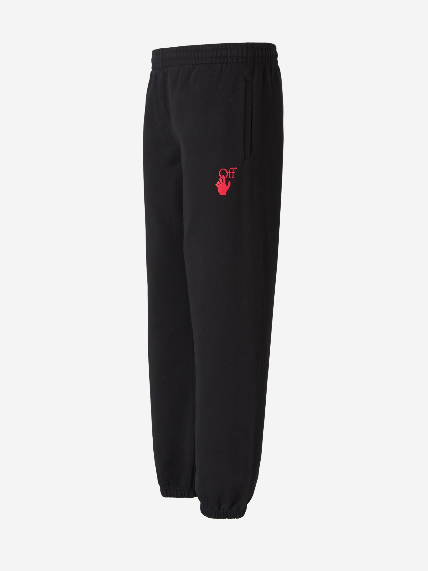 Outlet online Off-White Hombre Joggers Algodón Logo color Negro sku 521-002303 01 - Foto 7