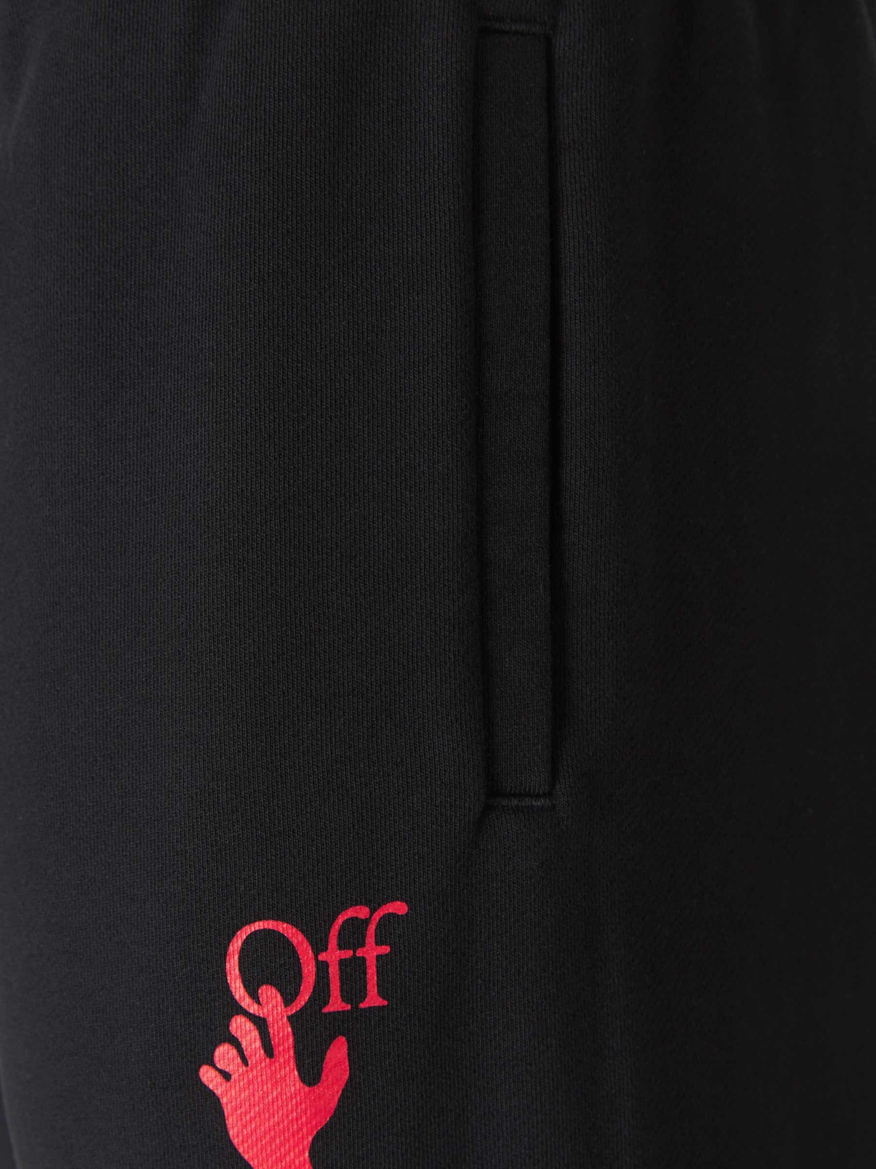 Outlet online Off-White Hombre Joggers Algodón Logo color Negro sku 521-002303 01 - Foto 9