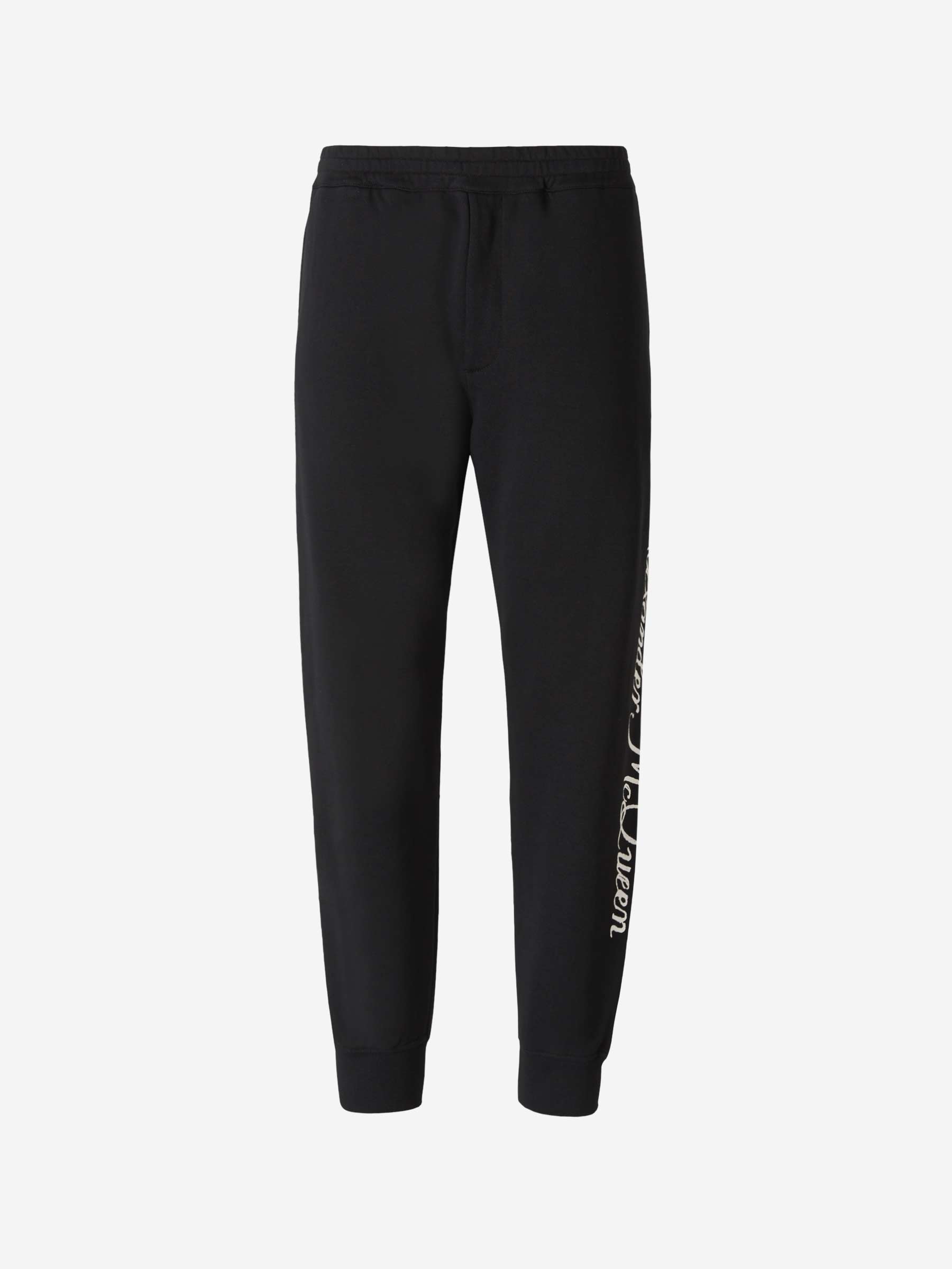Outlet online McQueen Hombre Joggers Logo Algodón color Negro sku 521-002316 01 - Foto 1