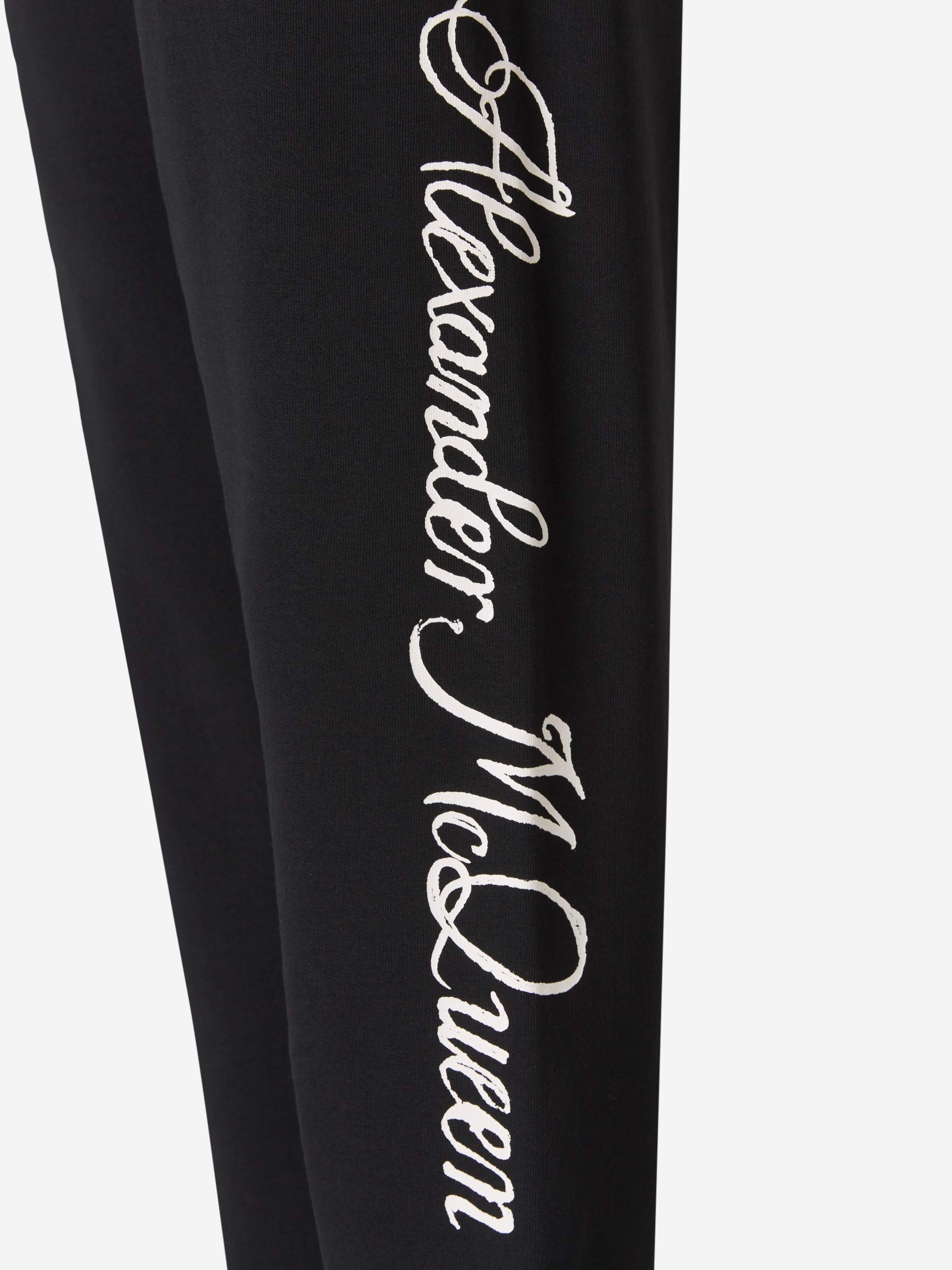 Outlet online McQueen Hombre Joggers Logo Algodón color Negro sku 521-002316 01 - Foto 5