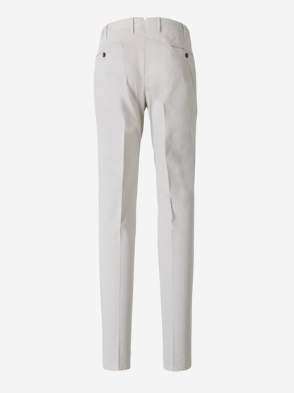 Outlet online PT Torino Hombre Pantalones Chinos Algodón color Verde Militar sku 521-002474 07 - Foto 2