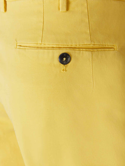Outlet online PT Torino Hombre Pantalones Chinos Algodón color Verde Militar sku 521-002474 07 - Foto 12