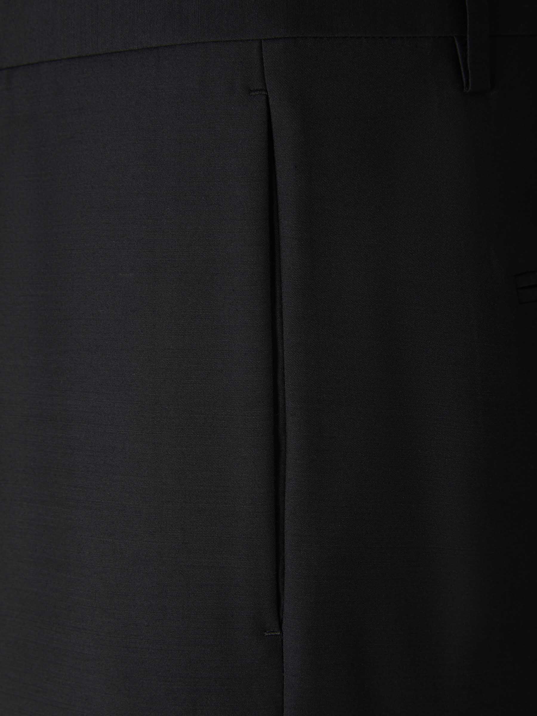 Outlet online Dsquared2 Hombre Pantalones Cigarette Lana color Negro sku 521-002509 00 - Foto 3