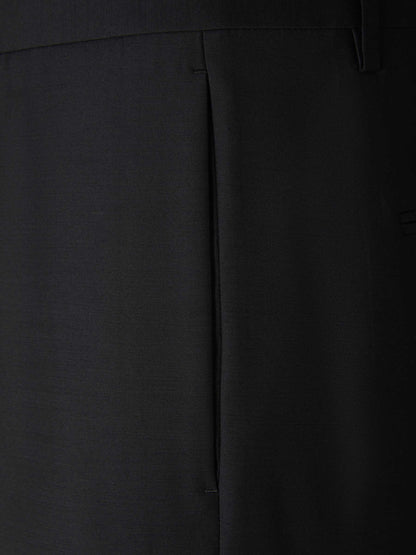 Outlet online Dsquared2 Hombre Pantalones Cigarette Lana color Negro sku 521-002509 00 - Foto 3