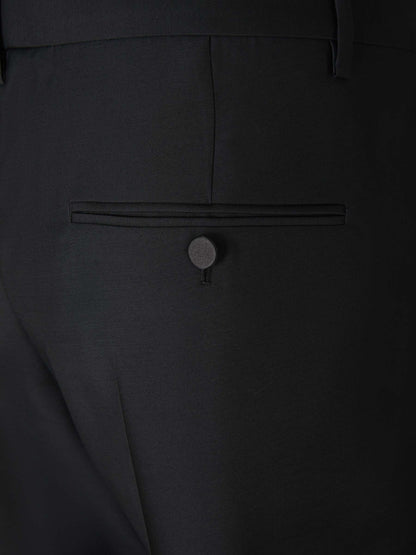 Outlet online Dsquared2 Hombre Pantalones Cigarette Lana color Negro sku 521-002509 00 - Foto 4