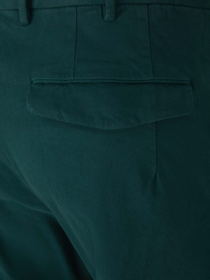 Outlet online PT Torino Hombre Pantalones Formales Algodón color Verde Oscuro sku 521-002535 01 - Foto 4