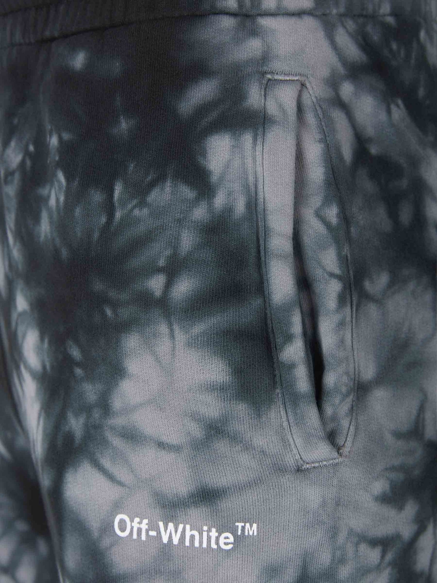 Outlet online Off-White Hombre Joggers Tie Dye Diagonales color Gris Claro sku 521-002546 00 - Foto 3