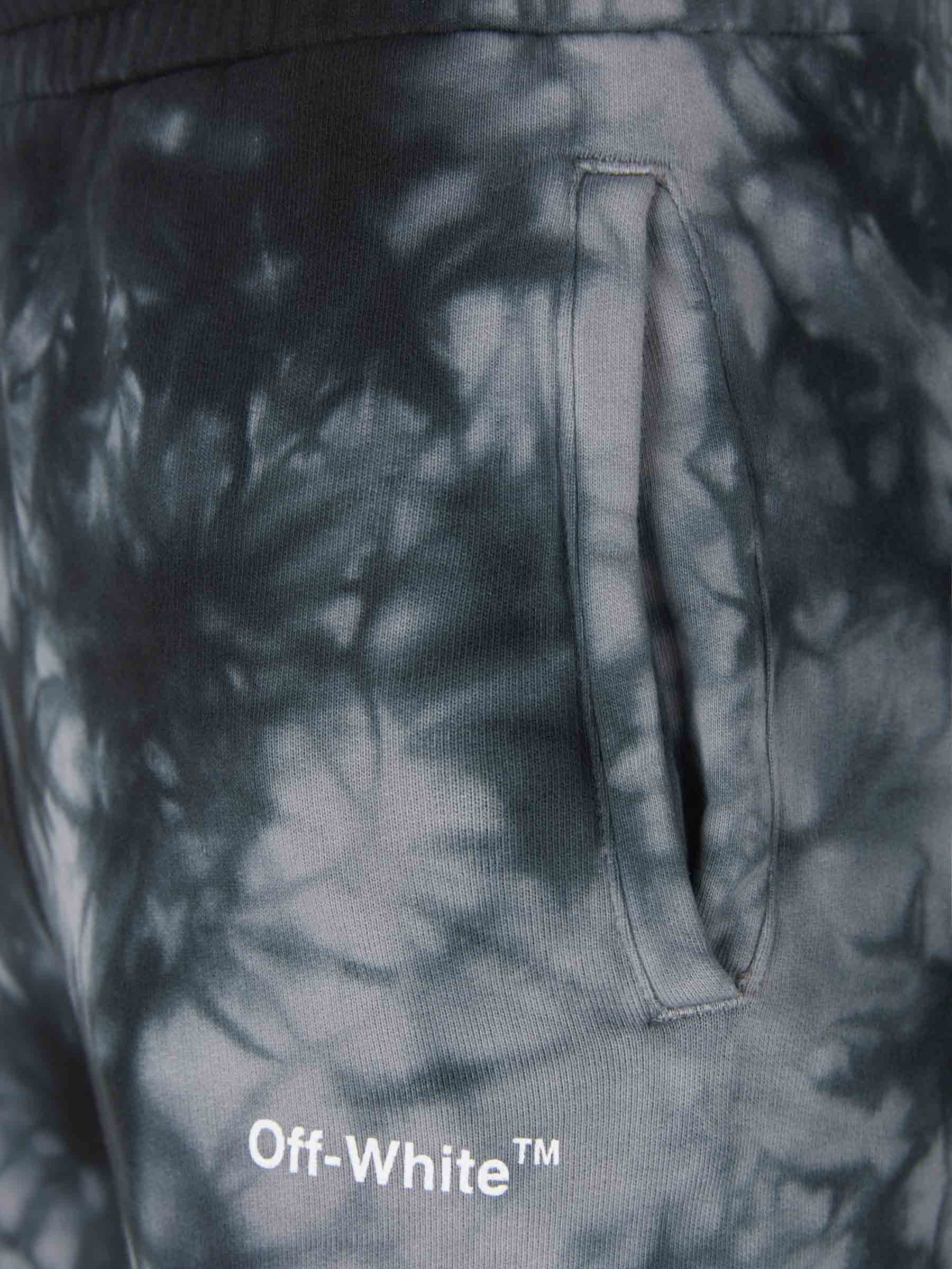 Outlet online Off-White Hombre Joggers Tie Dye Diagonales color Gris Claro sku 521-002546 00 - Foto 3