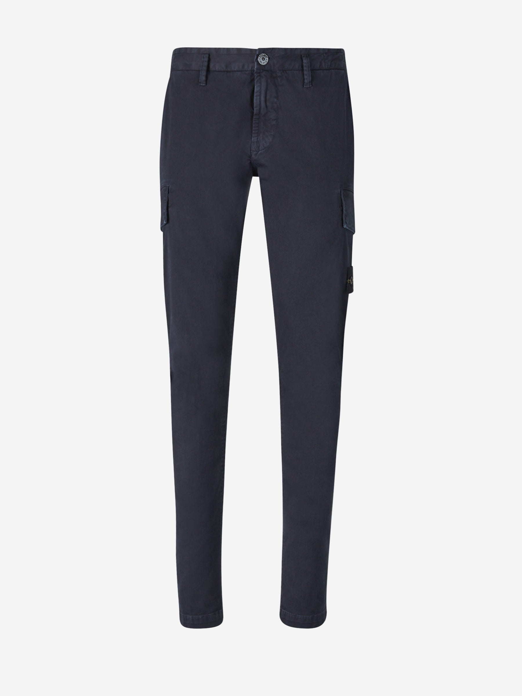 Outlet online Stone Island Hombre Pantalones Cargo Algodón color Gris Claro sku 521-002575 02 - Foto 1