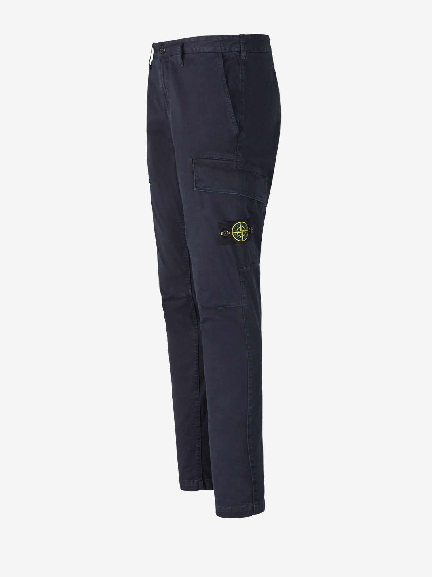Outlet online Stone Island Hombre Pantalones Cargo Algodón color Gris Claro sku 521-002575 02 - Foto 2