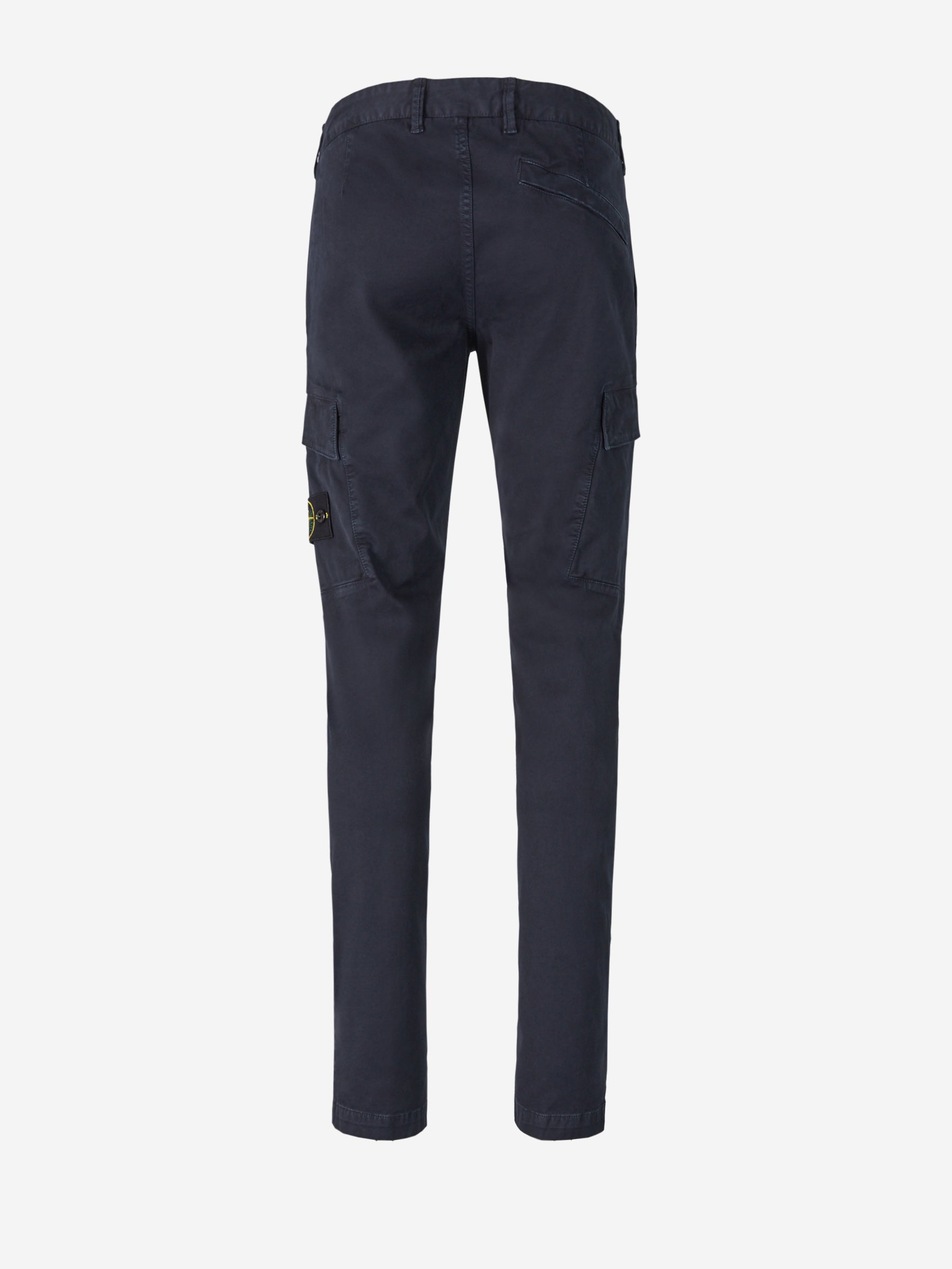 Outlet online Stone Island Hombre Pantalones Cargo Algodón color Gris Claro sku 521-002575 02 - Foto 3