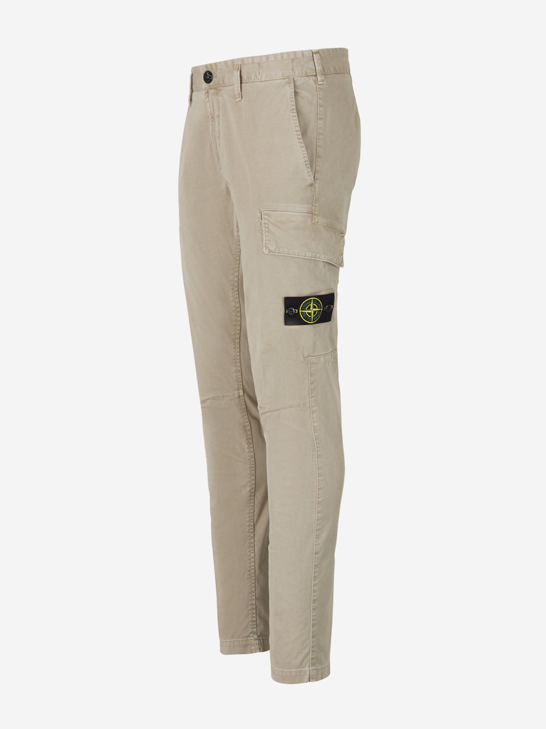 Outlet online Stone Island Hombre Pantalones Cargo Algodón color Gris Claro sku 521-002575 02 - Foto 20