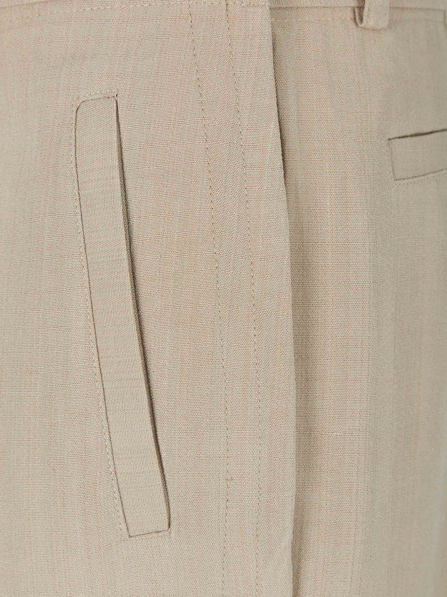 Outlet online Jacquemus Hombre Pantalones Le Pantalón Linu color Beis sku 521-002612 01 - Foto 4