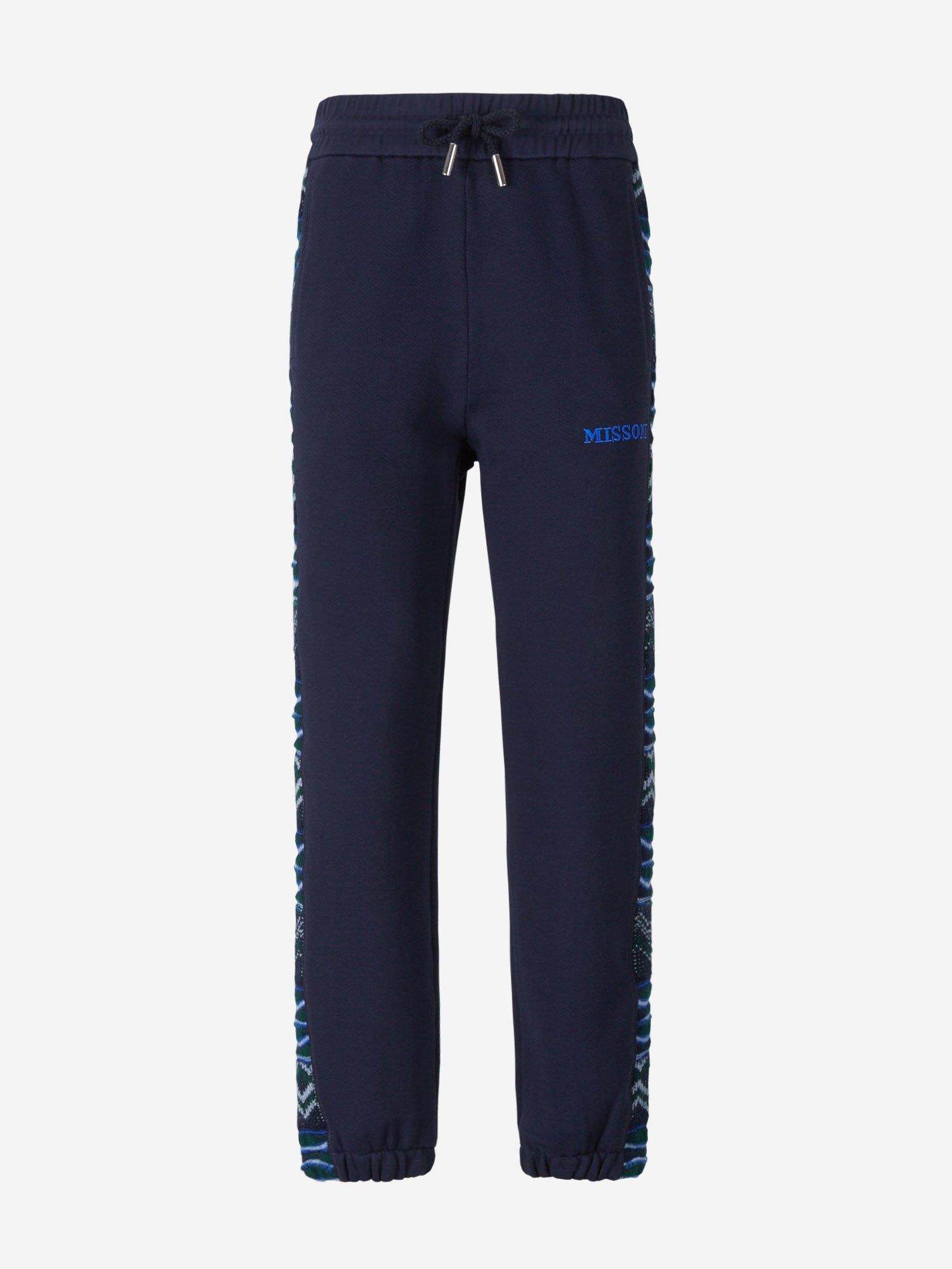 Outlet online Missoni Hombre Joggers Paneles Contraste color Azul Marino sku 521-002615 01 - Foto 1