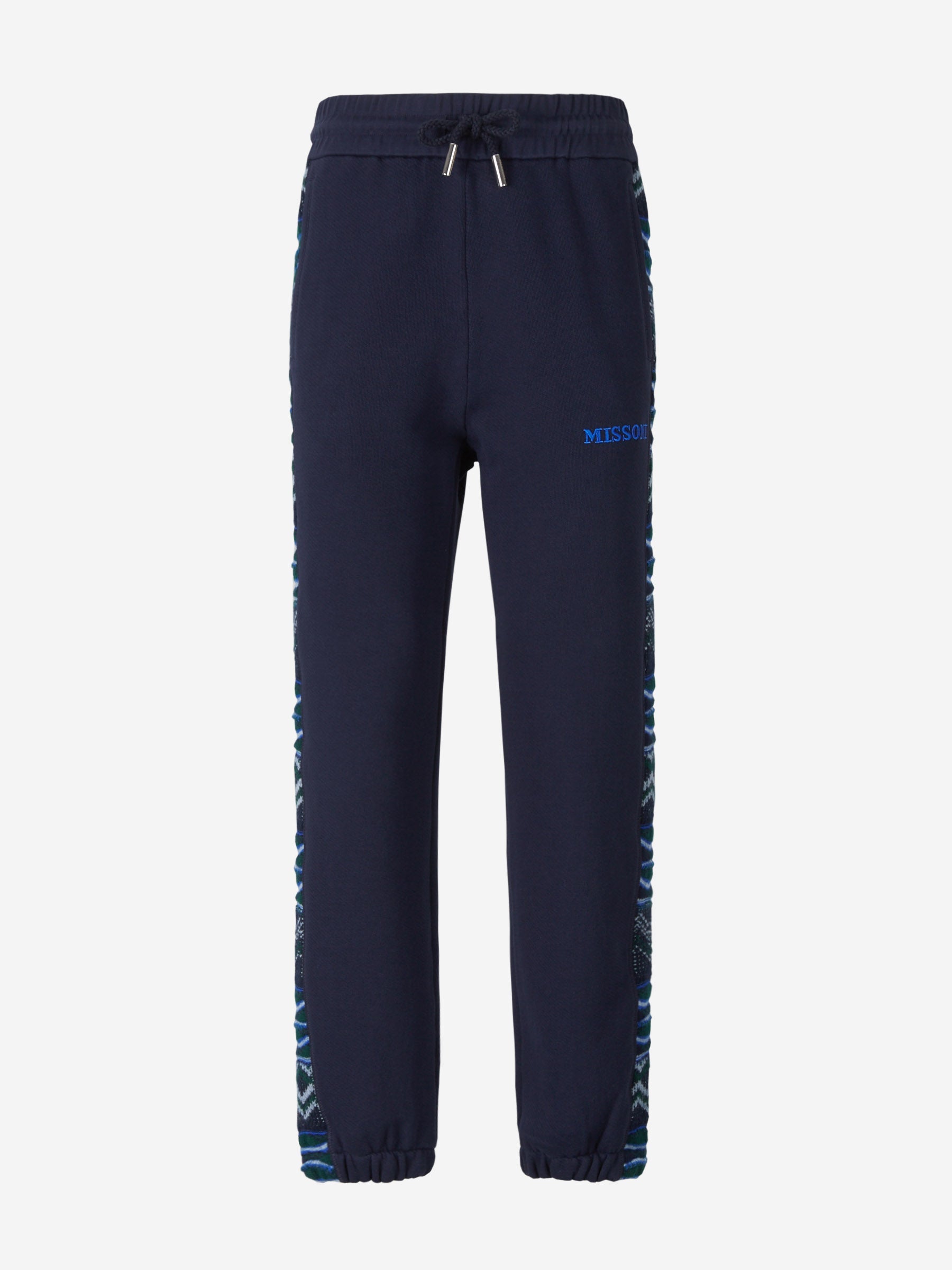 Outlet online Missoni Hombre Joggers Paneles Contraste color Azul Marino sku 521-002615 01 - Foto 1