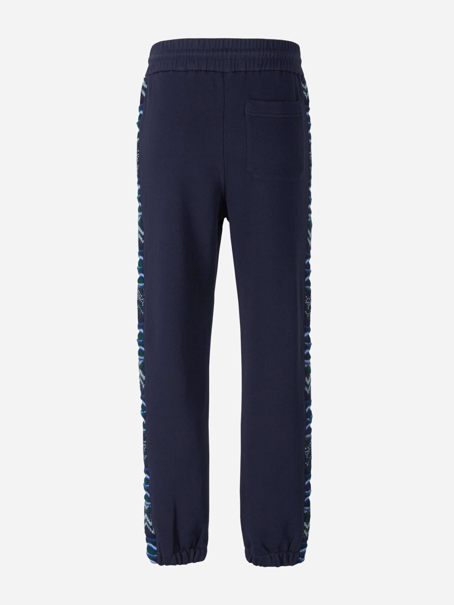 Outlet online Missoni Hombre Joggers Paneles Contraste color Azul Marino sku 521-002615 01 - Foto 3