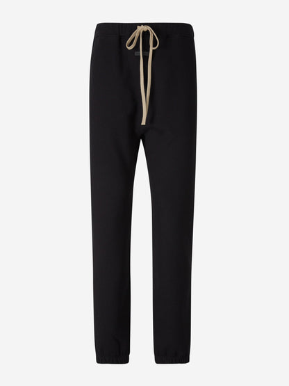 Outlet online Fear of God Hombre Joggers Felpa Algodón color Negro sku 521-002624 00 - Foto 1