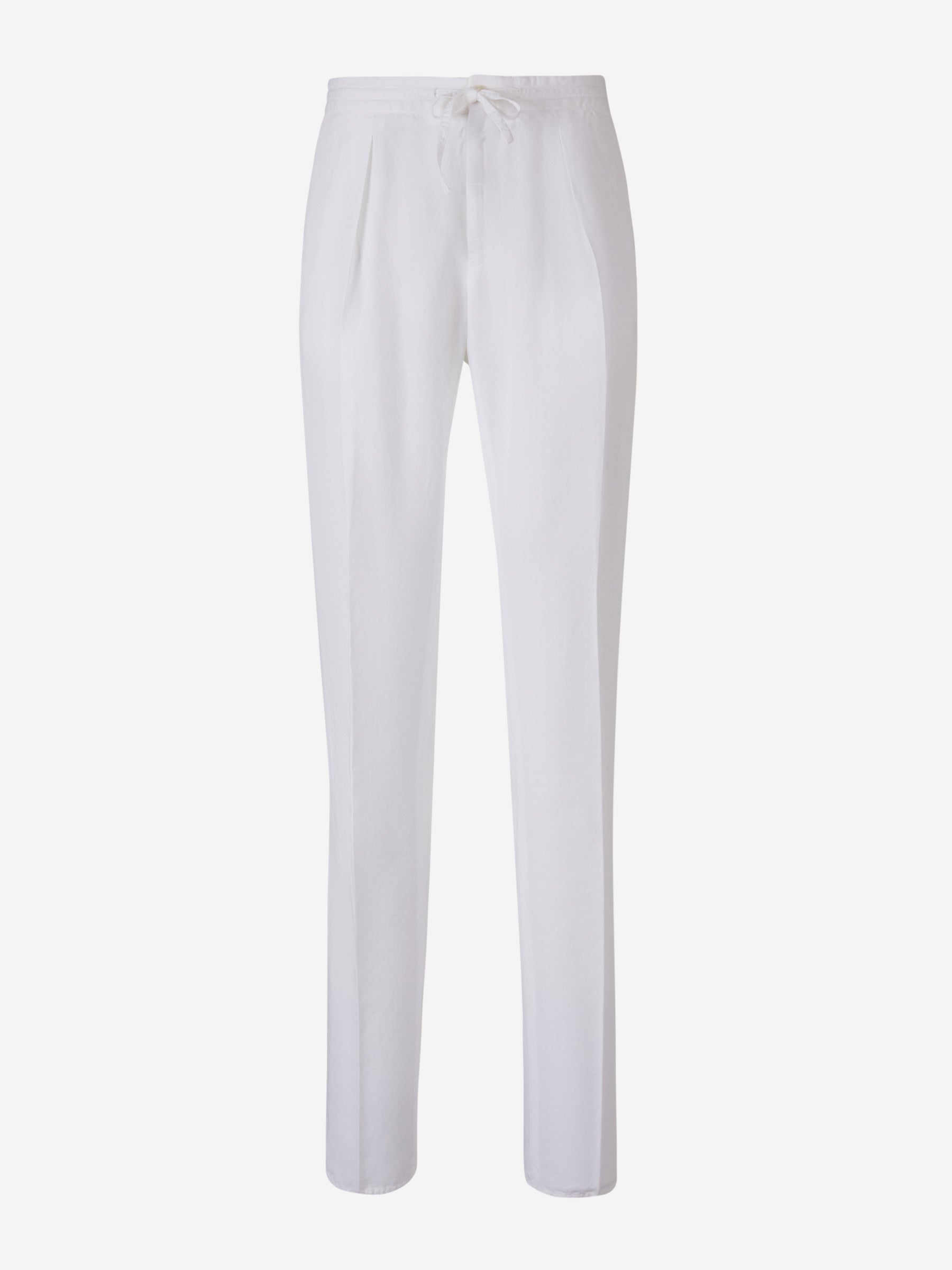 Outlet online Incotex Hombre Pantalones Lino Y Algodón color Blanco sku 521-002678 01 - Foto 1