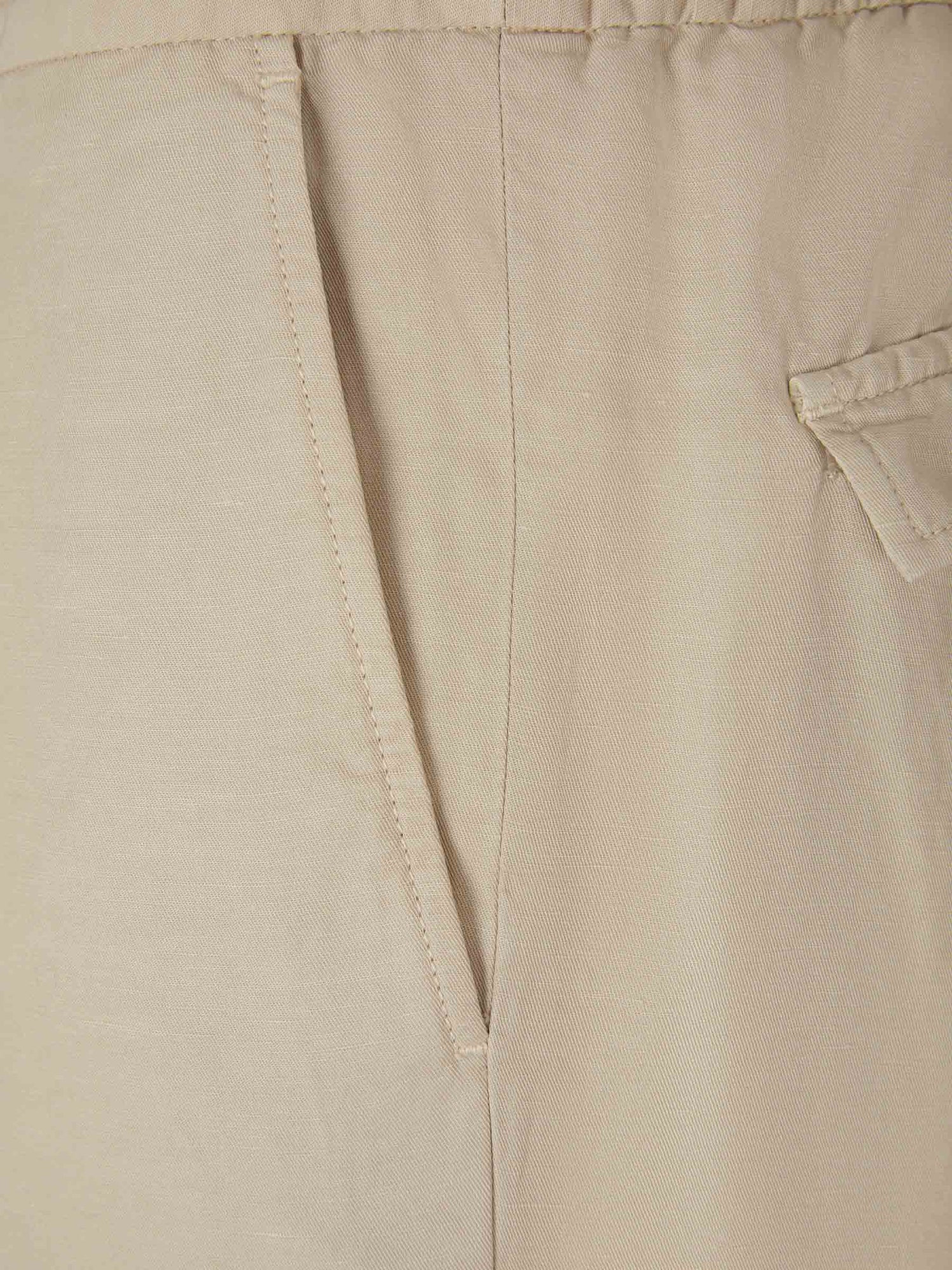 Outlet online Incotex Hombre Pantalones Lino Y Algodón color Blanco sku 521-002678 01 - Foto 7