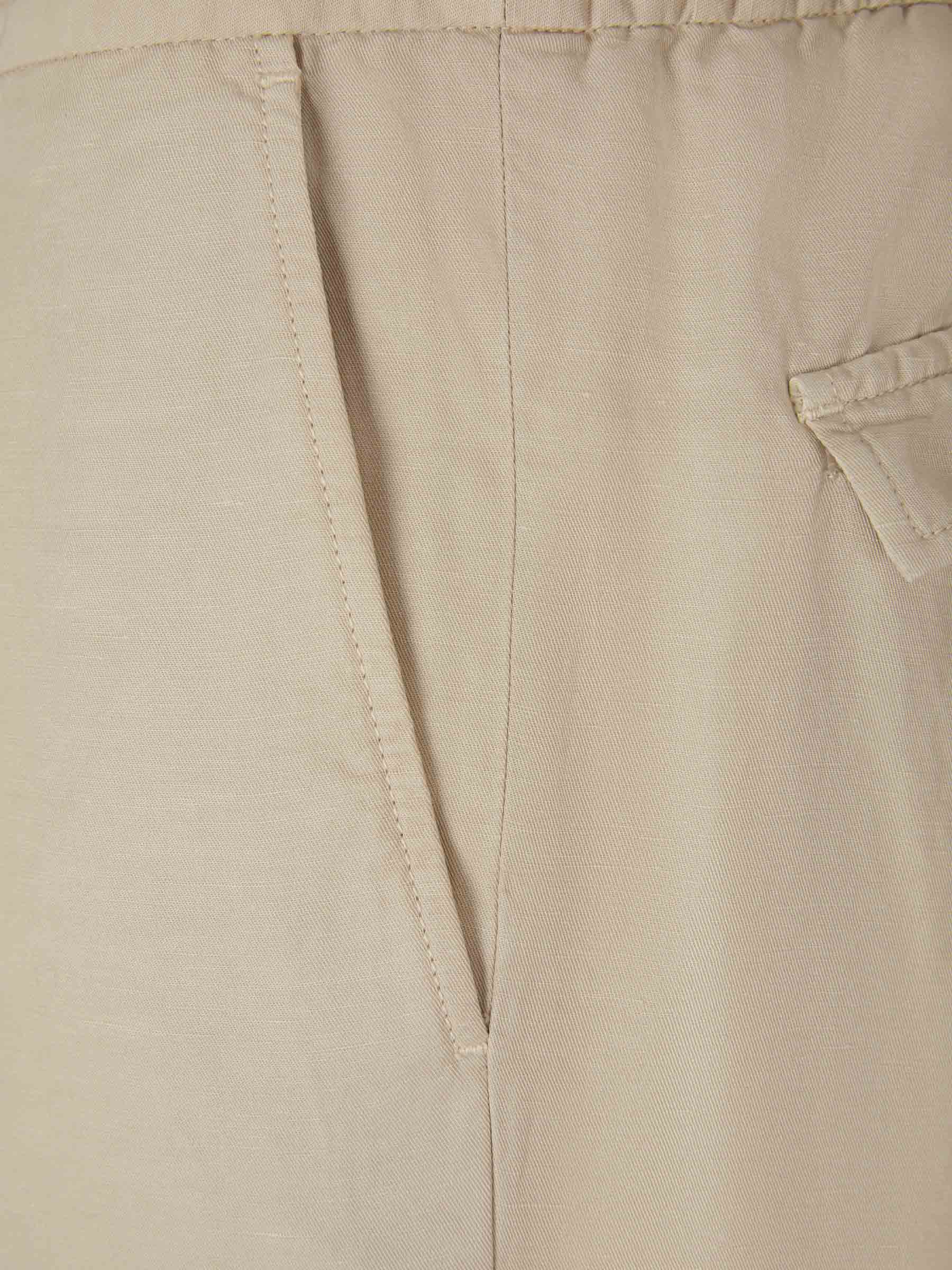 Outlet online Incotex Hombre Pantalones Lino Y Algodón color Blanco sku 521-002678 01 - Foto 7