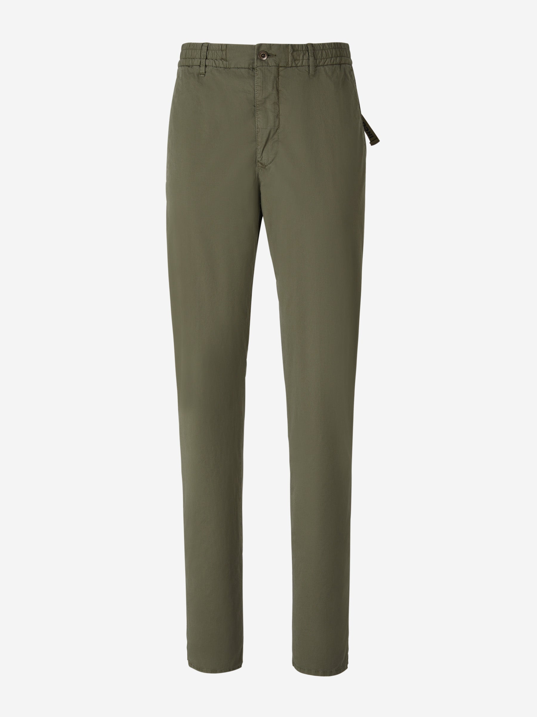Outlet online Incotex Slacks Hombre Pantalones Gabardina Algodón color Verde Militar sku 521-002681 02 - Foto 9