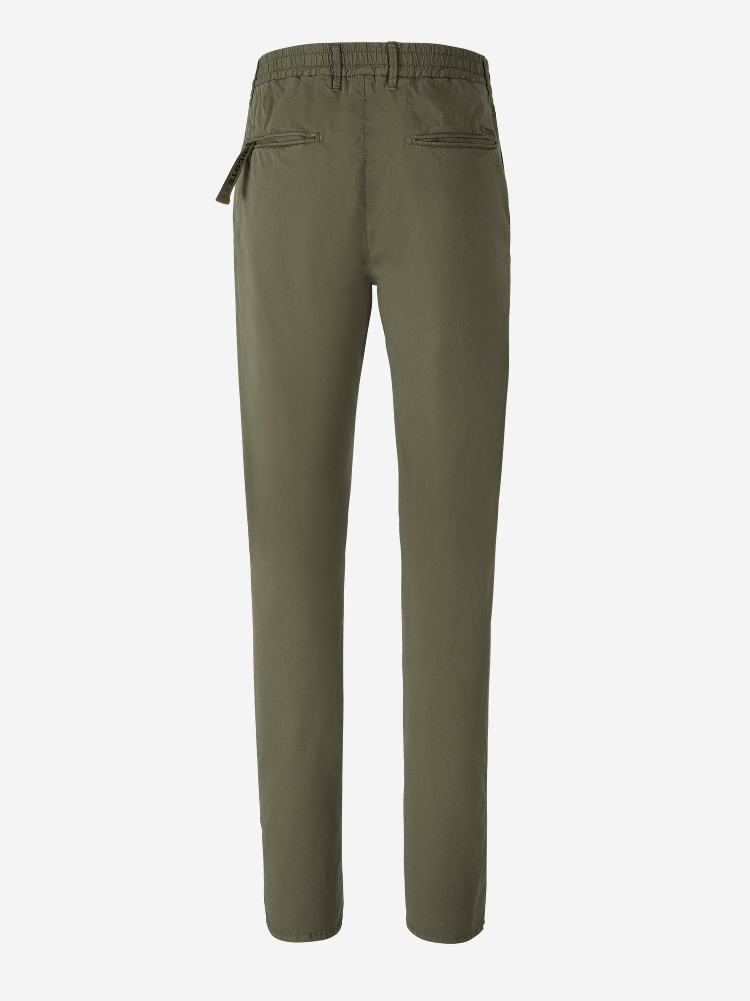 Outlet online Incotex Slacks Hombre Pantalones Gabardina Algodón color Verde Militar sku 521-002681 02 - Foto 2