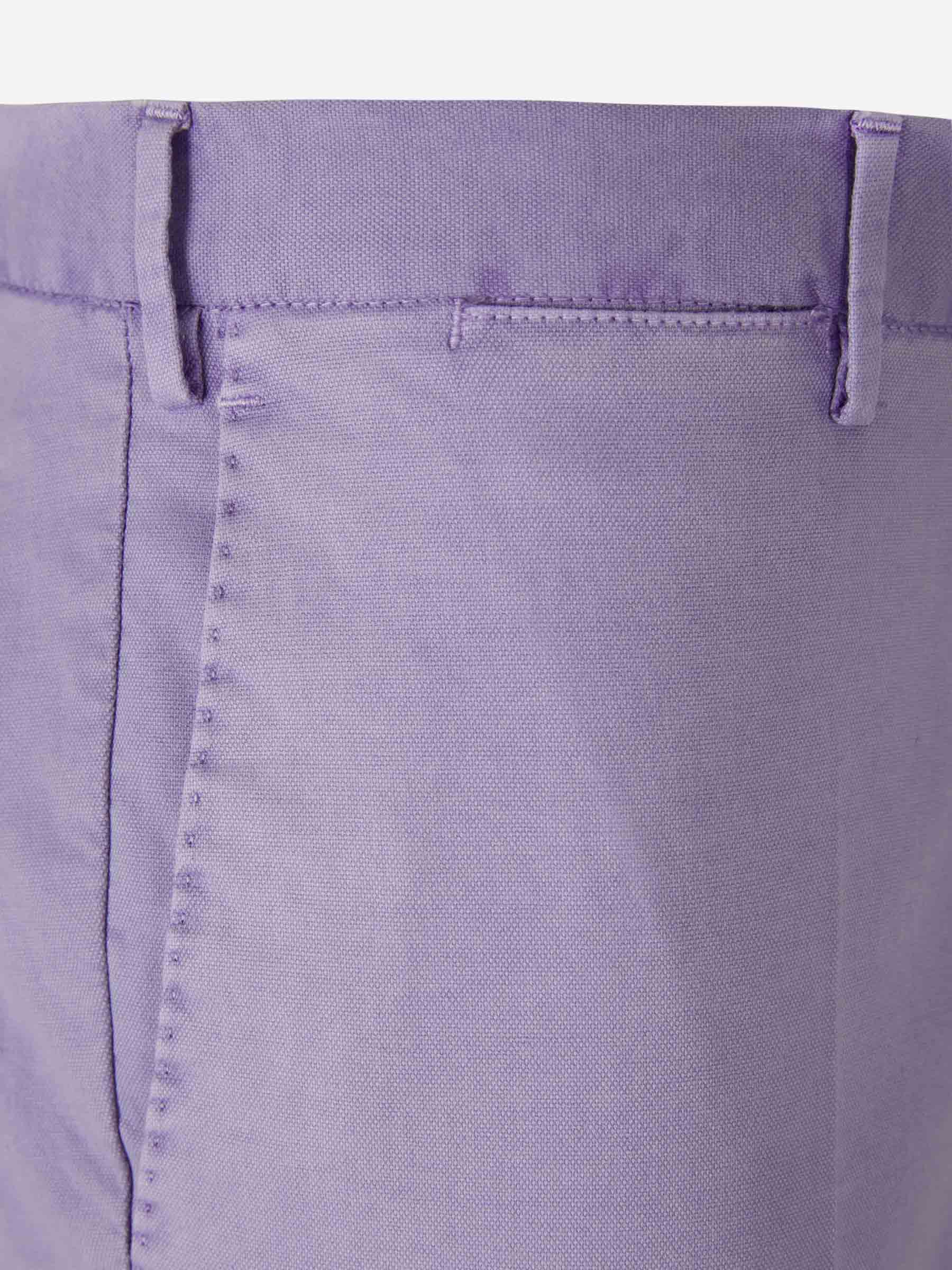 Outlet online PT Torino Hombre Pantalones Chinos Algodón color Lavanda sku 521-002747 02 - Foto 3
