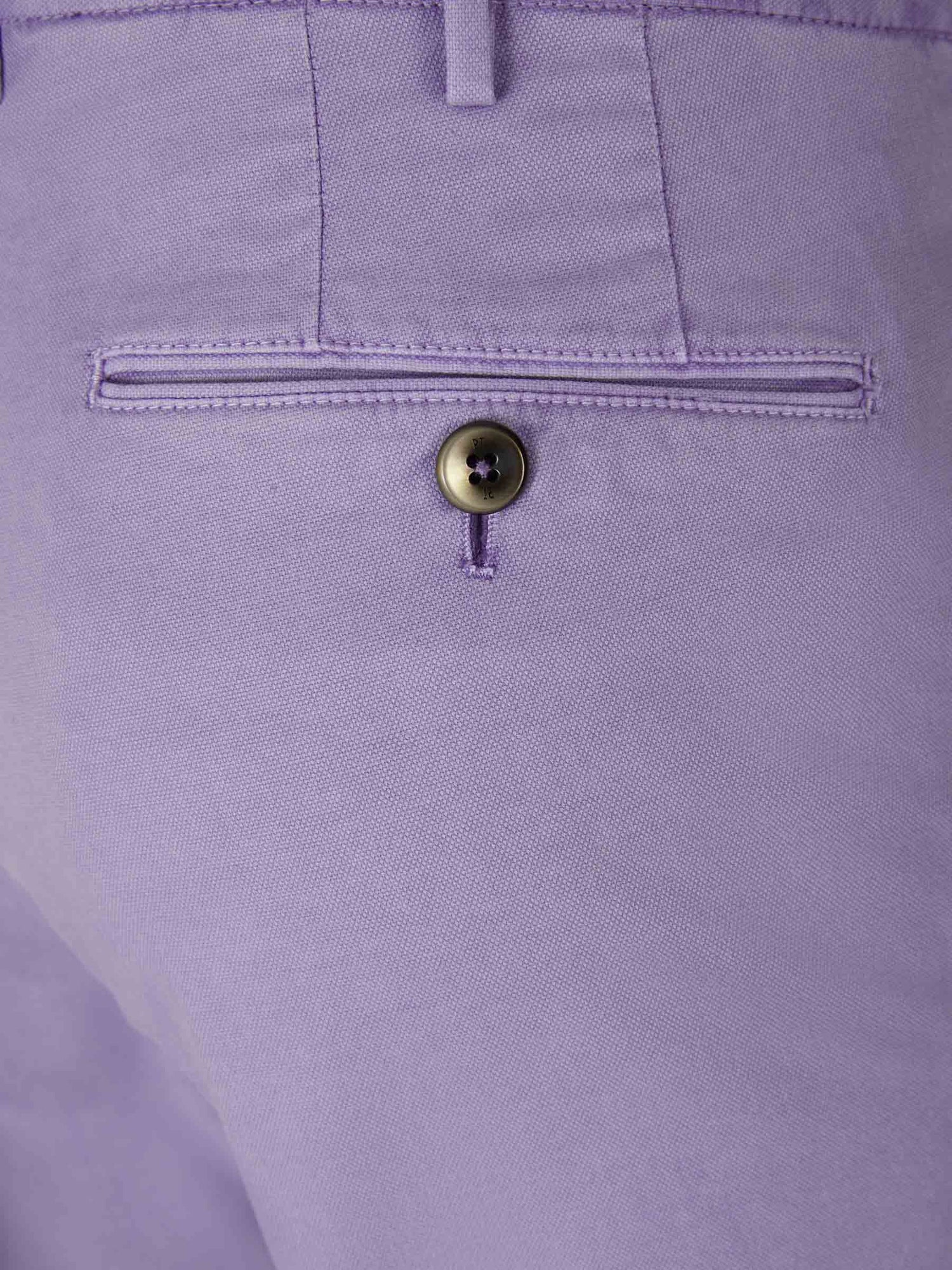 Outlet online PT Torino Hombre Pantalones Chinos Algodón color Lavanda sku 521-002747 02 - Foto 4