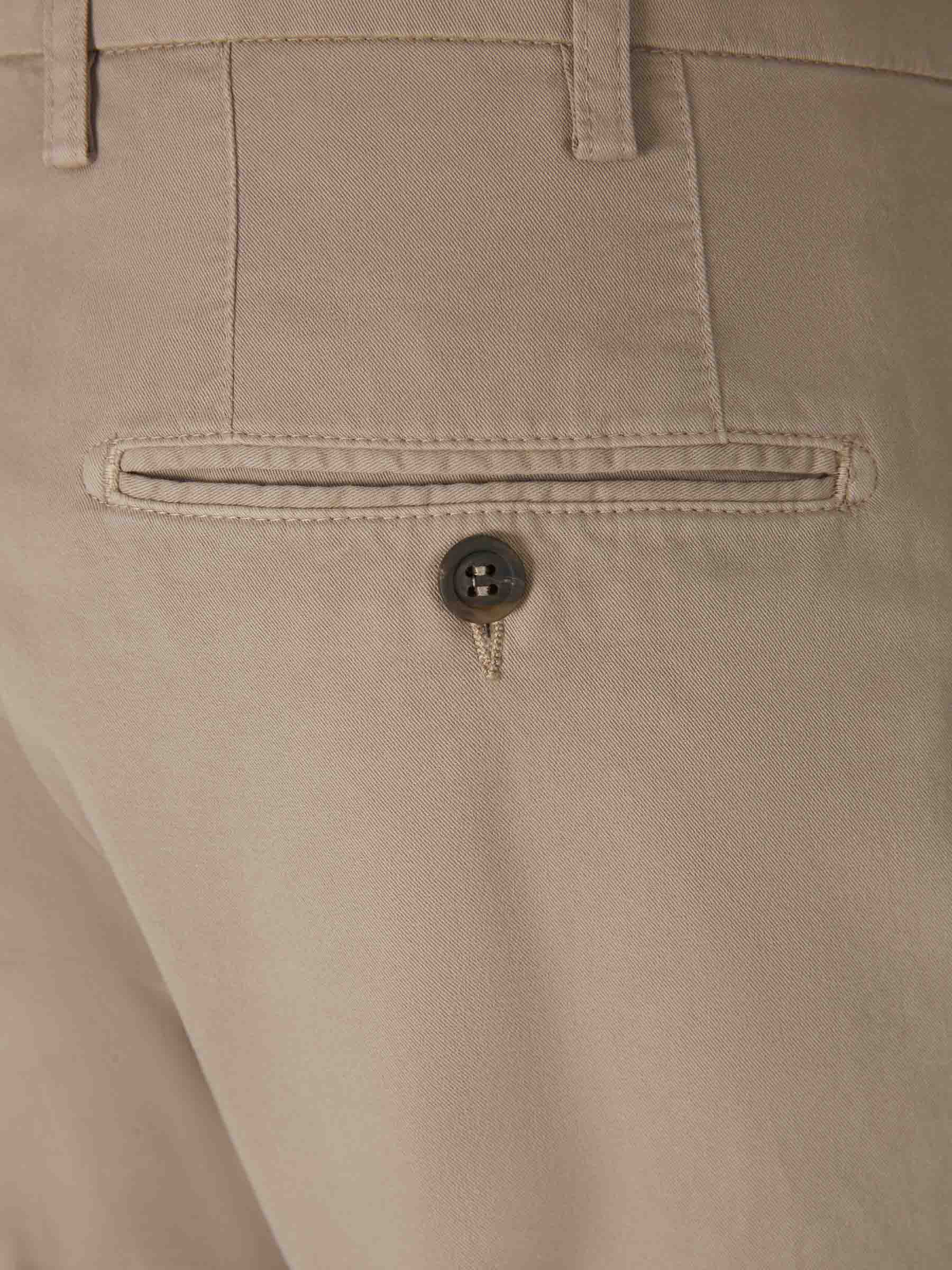 Outlet online Canali Hombre Pantalones Chinos Algodón color Beis sku 521-002762 01 - Foto 4