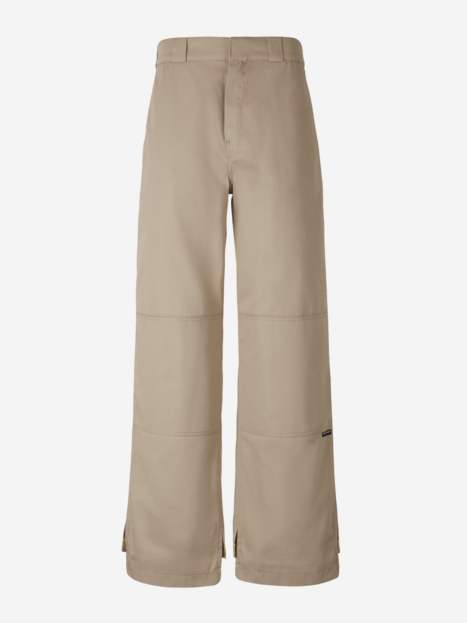 Outlet online Palm Angels Hombre Pantalones Baggy Logo color Beis sku 521-002781 01 - Foto 1