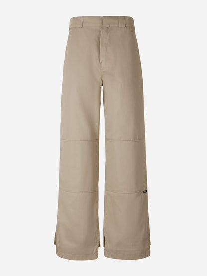 Outlet online Palm Angels Hombre Pantalones Baggy Logo color Beis sku 521-002781 01 - Foto 1