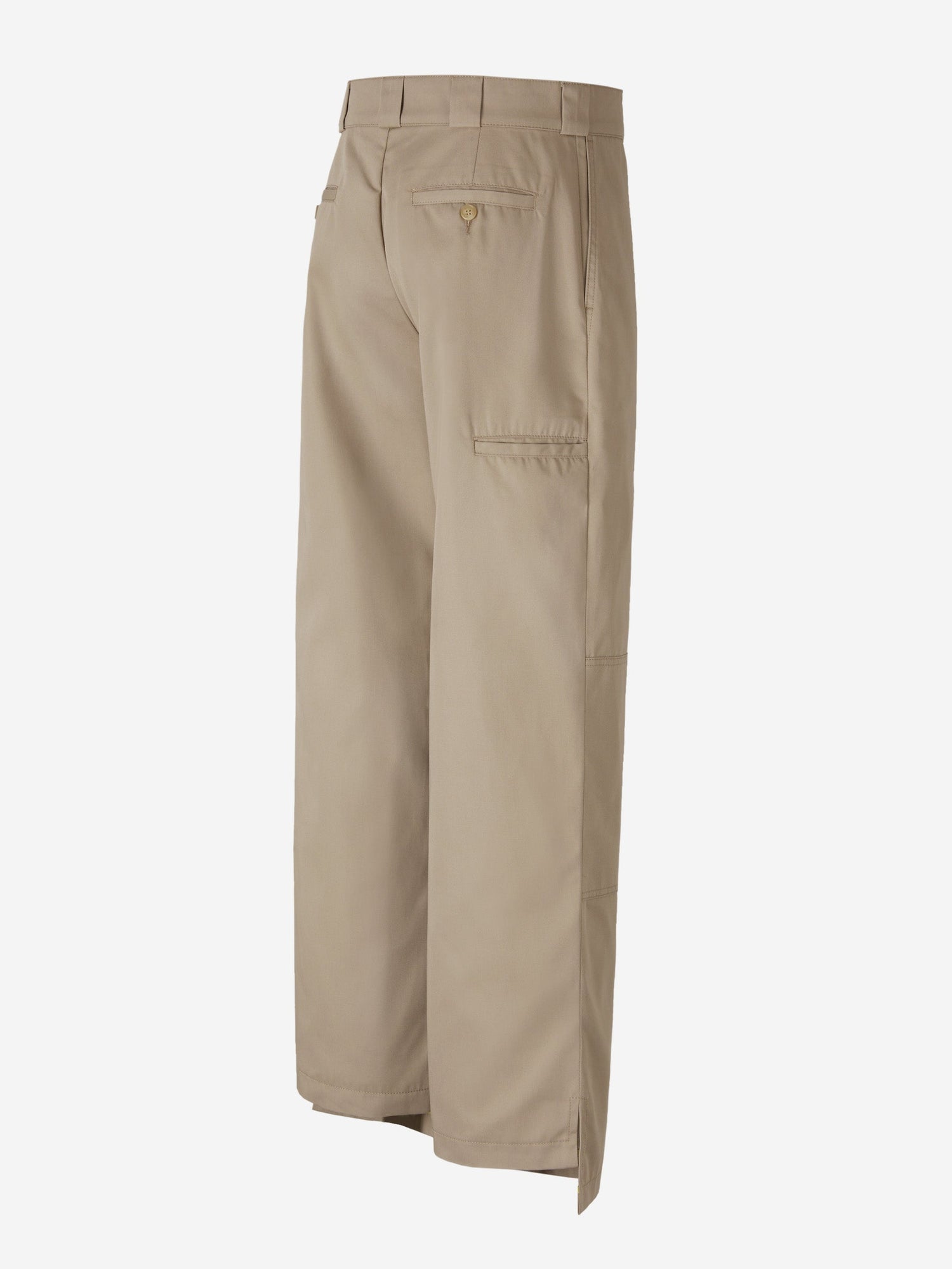 Outlet online Palm Angels Hombre Pantalones Baggy Logo color Beis sku 521-002781 01 - Foto 3