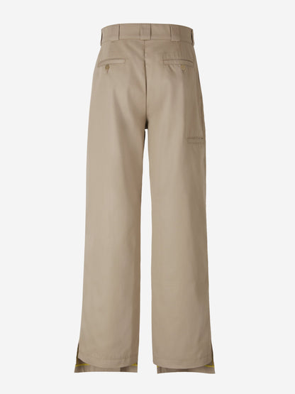 Outlet online Palm Angels Hombre Pantalones Baggy Logo color Beis sku 521-002781 01 - Foto 4