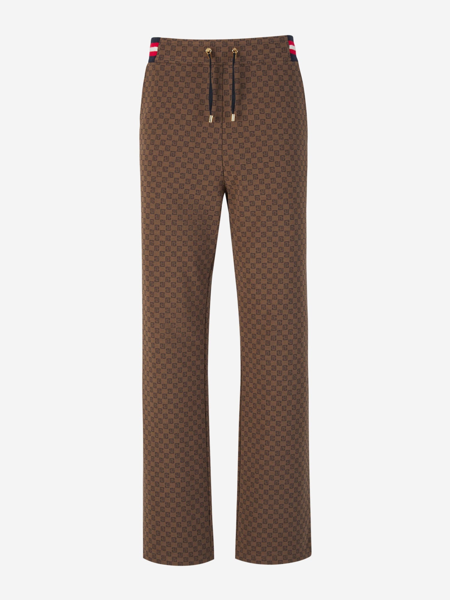 Outlet online Balmain Hombre Joggers Logo Monograma color Marron sku 521-002798 00 - Foto 1