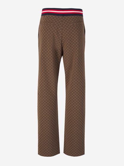 Outlet online Balmain Hombre Joggers Logo Monograma color Marron sku 521-002798 00 - Foto 2