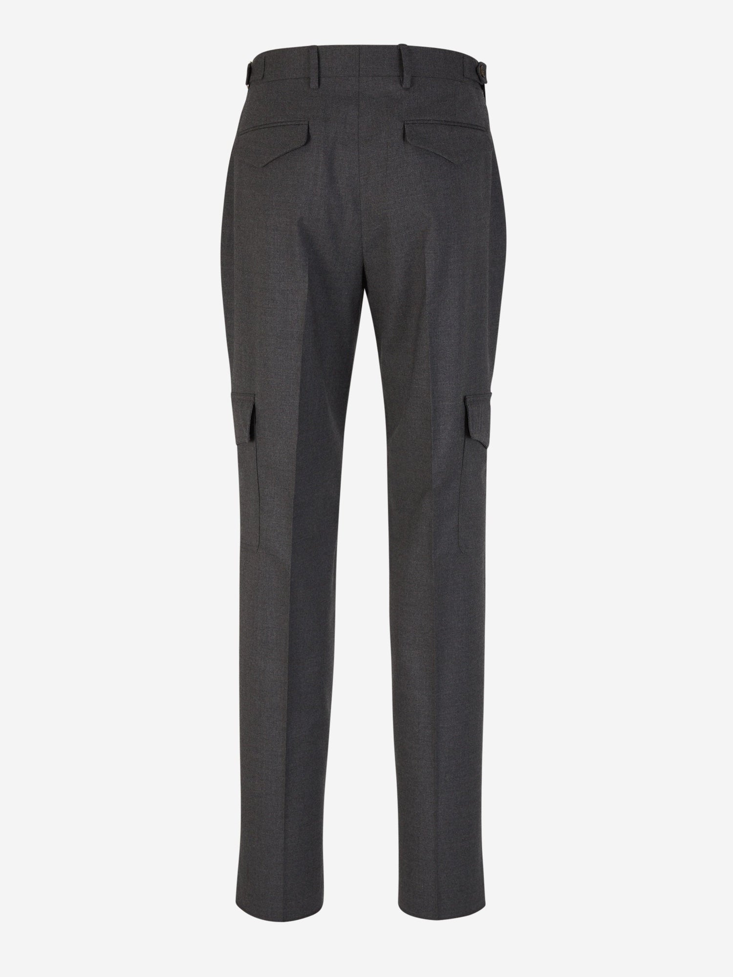 Outlet online Lardini Hombre Pantalones Lana Bolsillos color Gris Oscuro sku 521-002802 01 - Foto 3