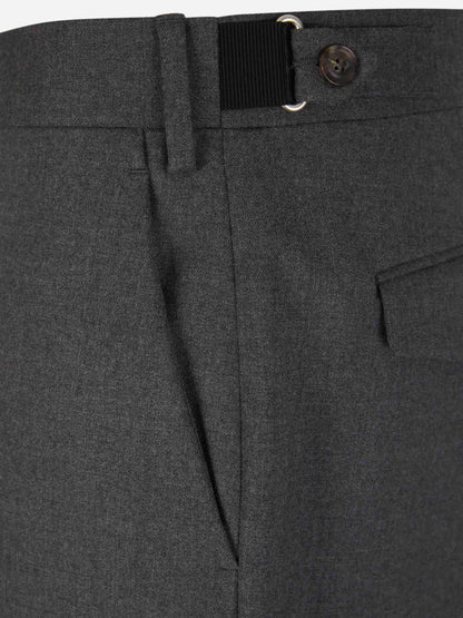 Outlet online Lardini Hombre Pantalones Lana Bolsillos color Gris Oscuro sku 521-002802 01 - Foto 4