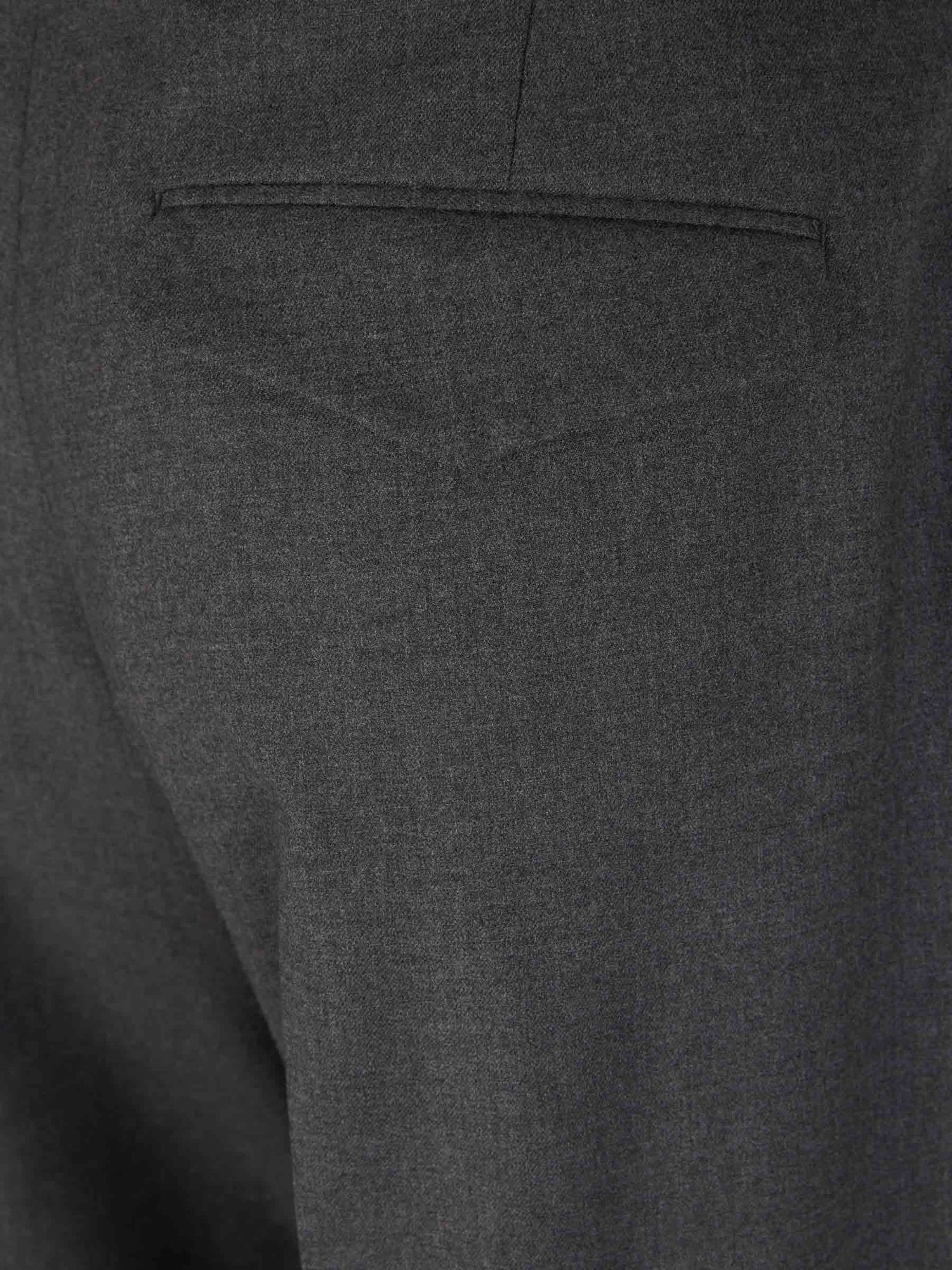 Outlet online Lardini Hombre Pantalones Lana Bolsillos color Gris Oscuro sku 521-002802 01 - Foto 6
