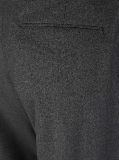 Outlet online Lardini Hombre Pantalones Lana Bolsillos color Gris Oscuro sku 521-002802 01 - Foto 6