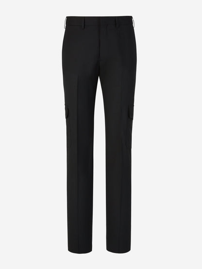 Outlet online Lardini Hombre Pantalones Lana Bolsillos color Gris Oscuro sku 521-002802 01 - Foto 7