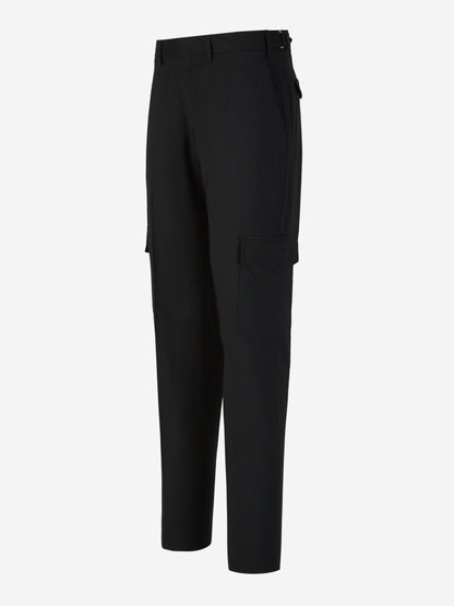 Outlet online Lardini Hombre Pantalones Lana Bolsillos color Gris Oscuro sku 521-002802 01 - Foto 8