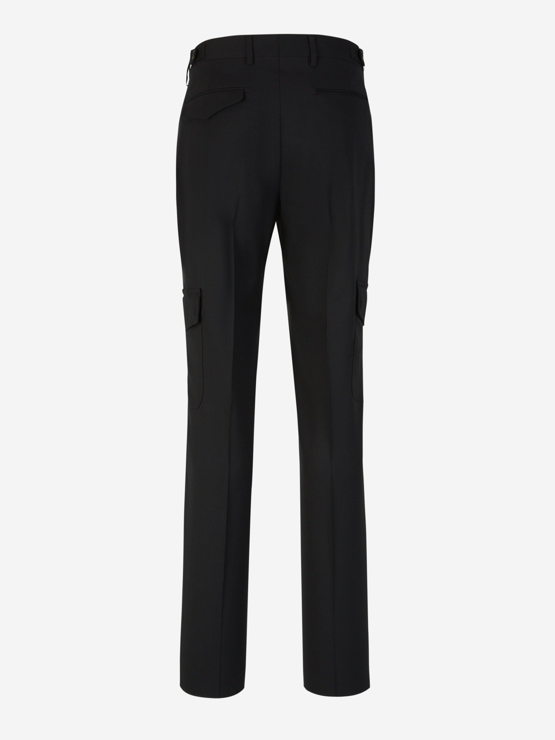 Outlet online Lardini Hombre Pantalones Lana Bolsillos color Gris Oscuro sku 521-002802 01 - Foto 9