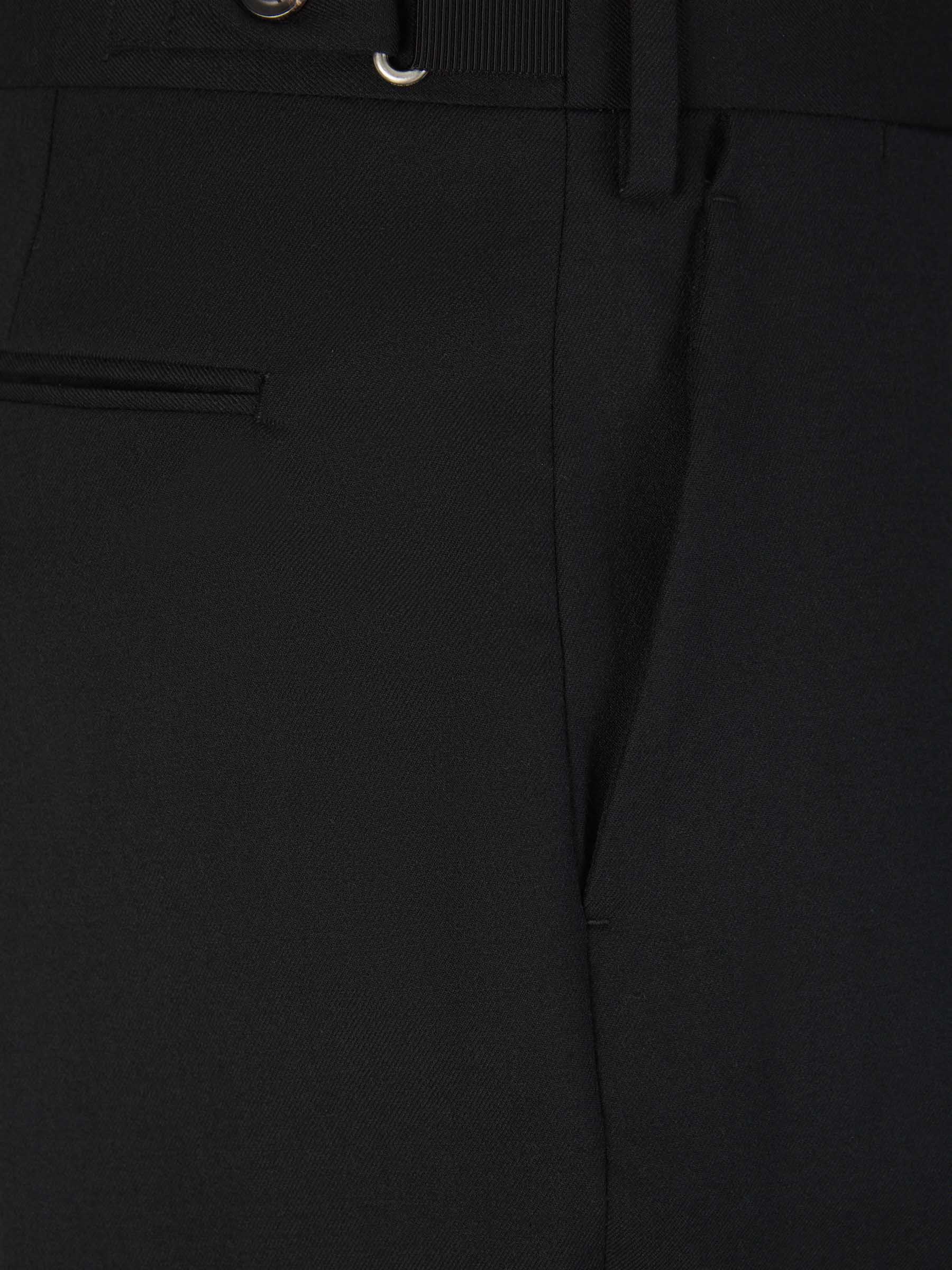 Outlet online Lardini Hombre Pantalones Lana Bolsillos color Gris Oscuro sku 521-002802 01 - Foto 10