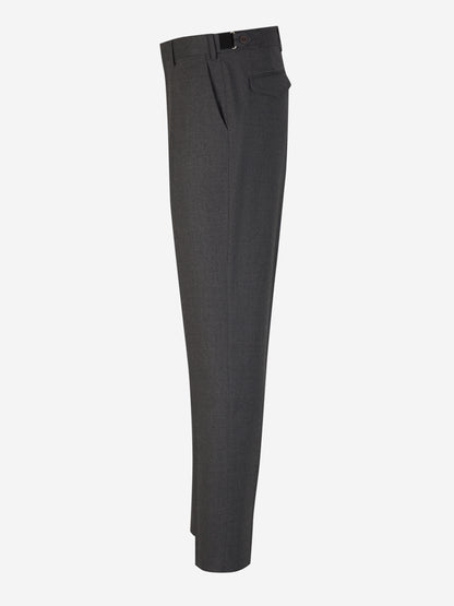 Outlet online Lardini Hombre Pantalones Formales Lana color Gris Oscuro sku 521-002803 01 - Foto 2