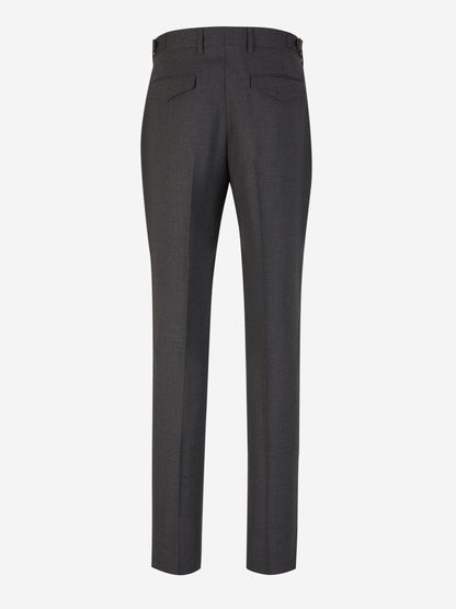 Outlet online Lardini Hombre Pantalones Formales Lana color Gris Oscuro sku 521-002803 01 - Foto 3