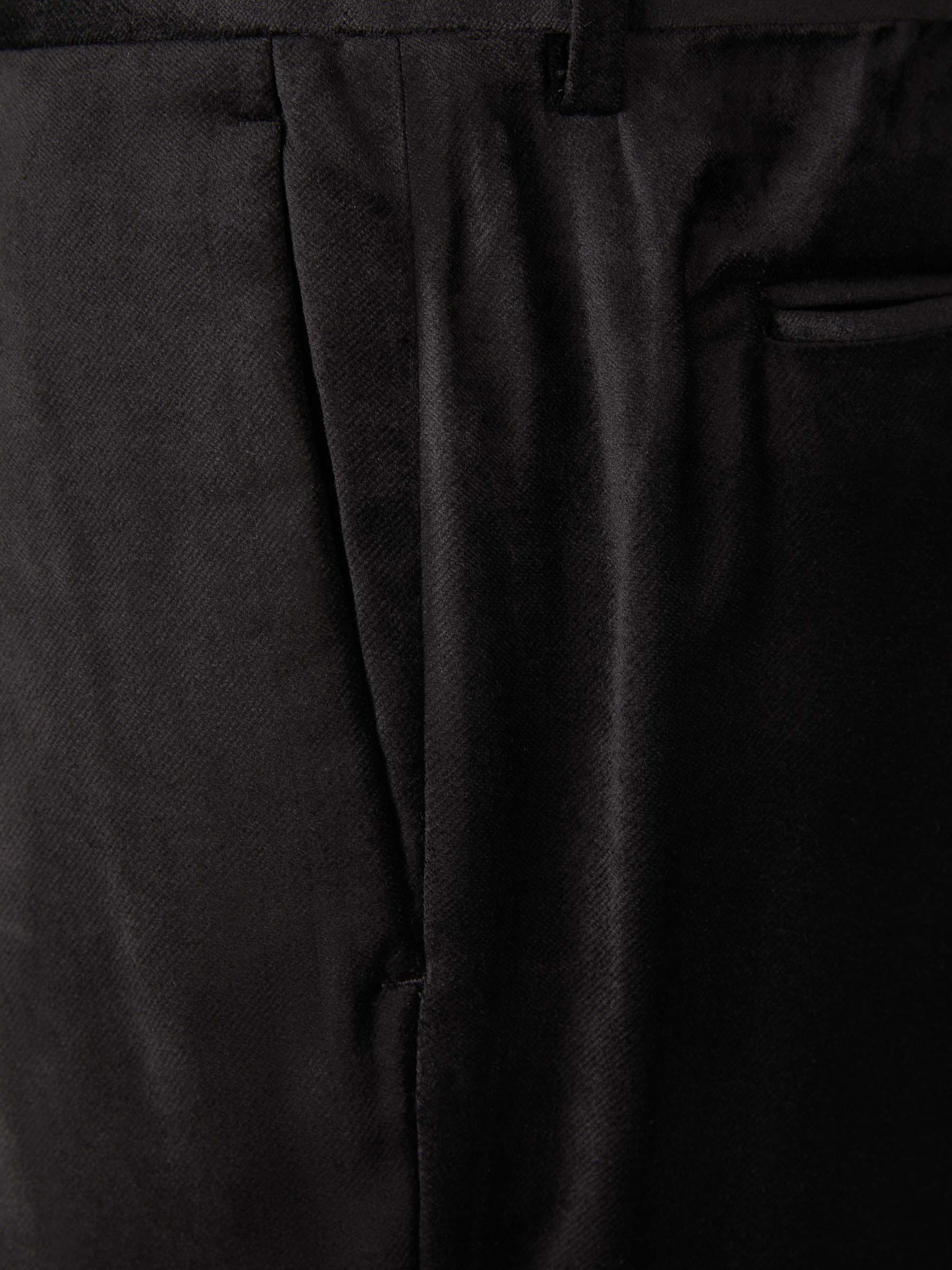 Outlet online Lardini Hombre Pantalones Formales Lana color Negro sku 521-002809 01 - Foto 3