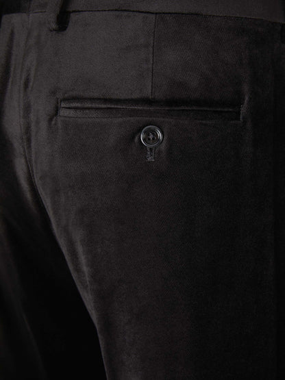 Outlet online Lardini Hombre Pantalones Formales Lana color Negro sku 521-002809 01 - Foto 4