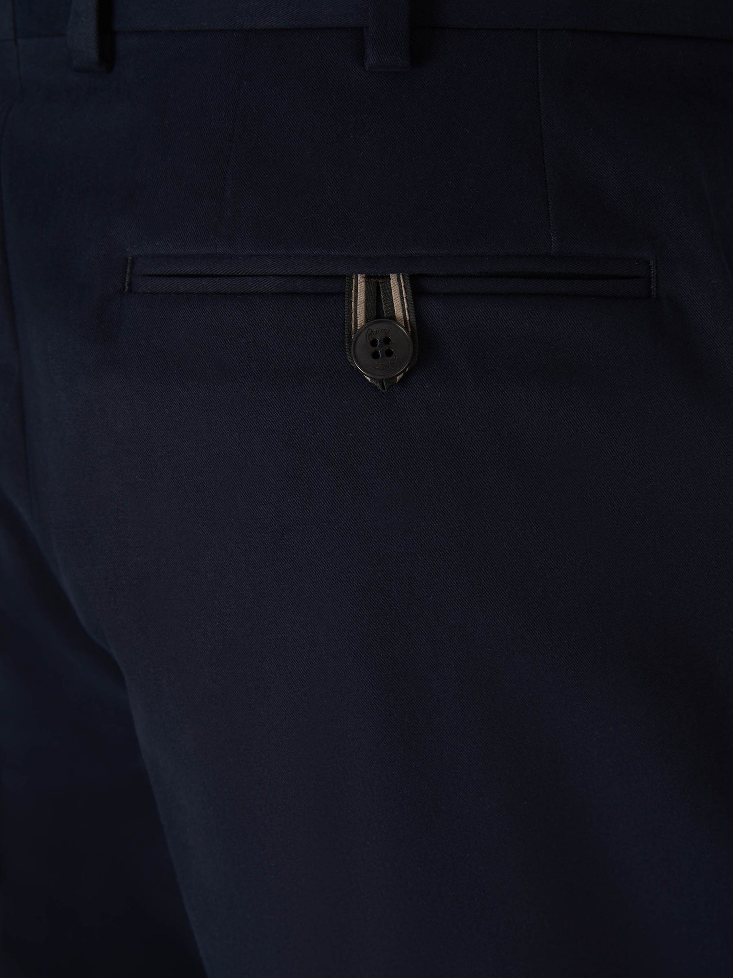 Outlet online Brioni Hombre Pantalones Chinos Algodón color Azul Noche sku 521-002814 01 - Foto 4