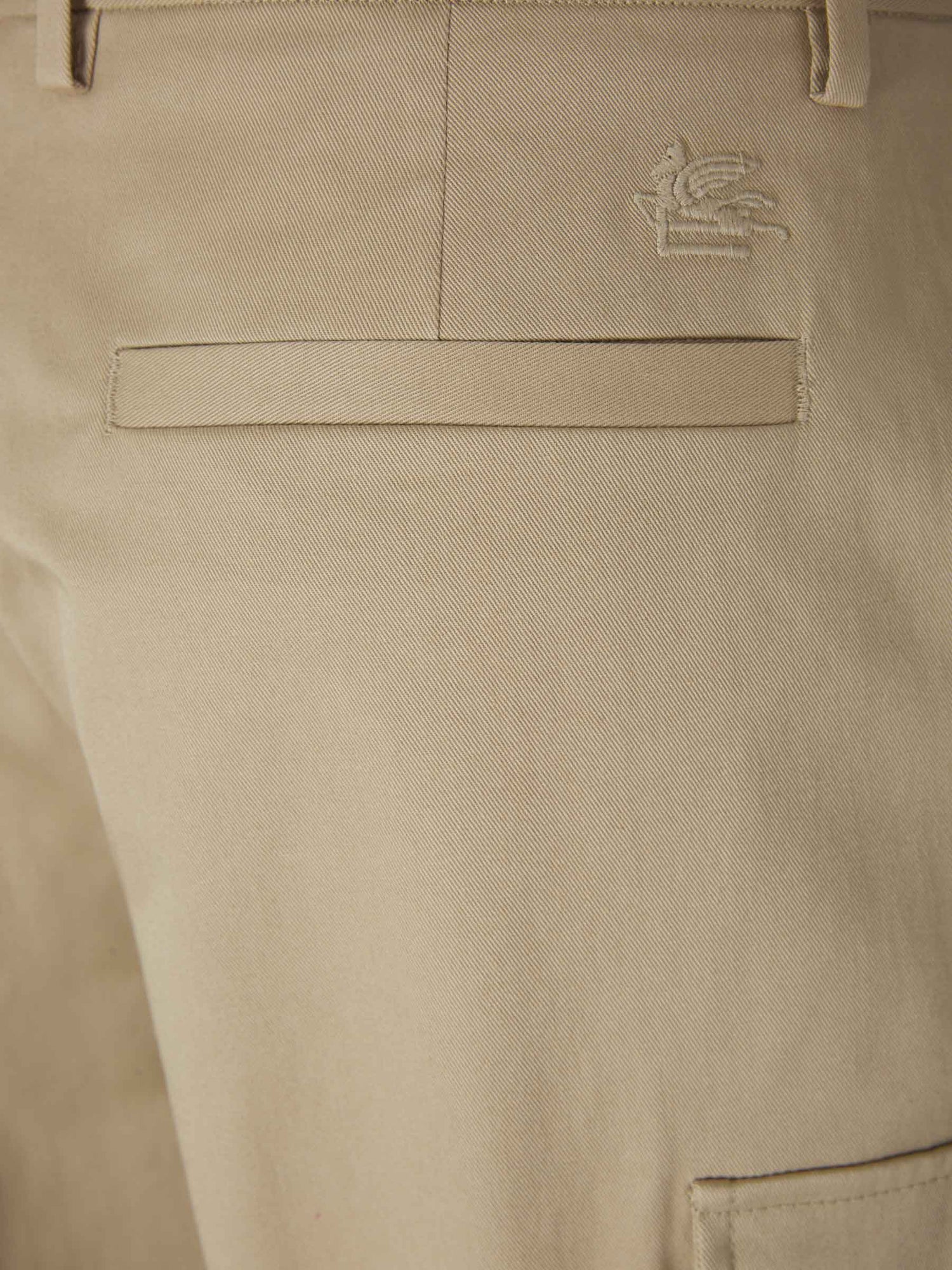 Outlet online Etro Hombre Pantalones Cargo Lana color Marrón sku 521-002822 01 - Foto 6